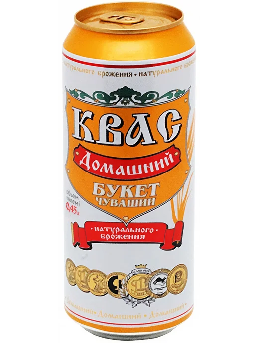 Букет Чувашии Квас Домашний фильтрованный, 450мл, 450 мл