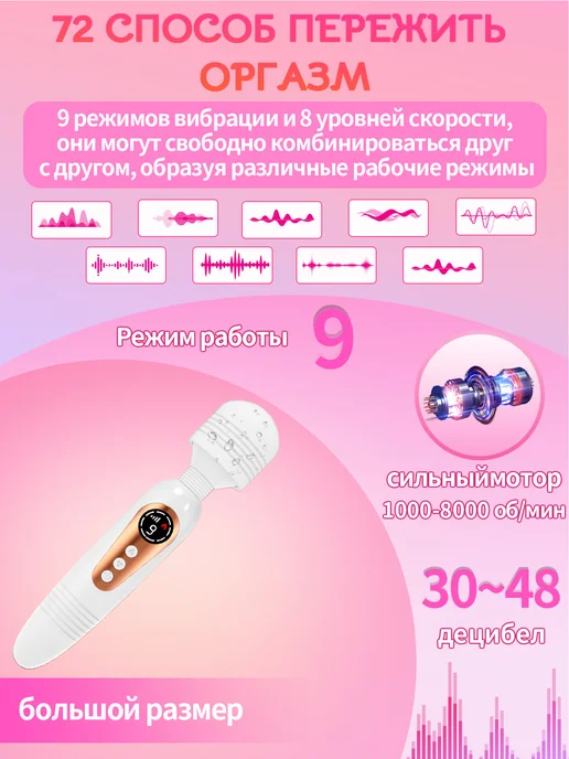 ONCAN вибратор с подогревом для женский клитора, коричневый, фото 2