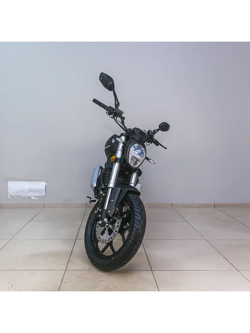 ТЕХНОМОТОРФ Мопед VMC Monster Matt Black 125 (49) см3, черный, фото 4