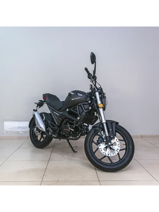 ТЕХНОМОТОРФ Мопед VMC Monster Matt Black 125 (49) см3, черный, фото 5