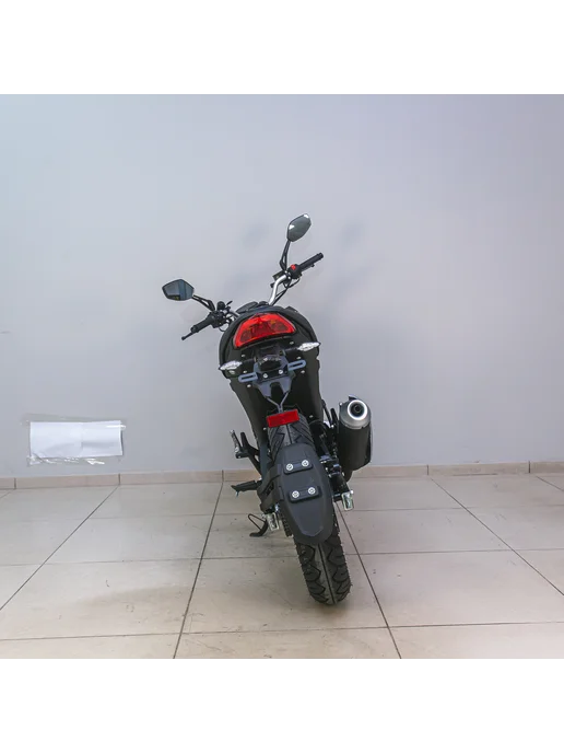 ТЕХНОМОТОРФ Мопед VMC Monster Matt Black 125 (49) см3, черный, фото 8