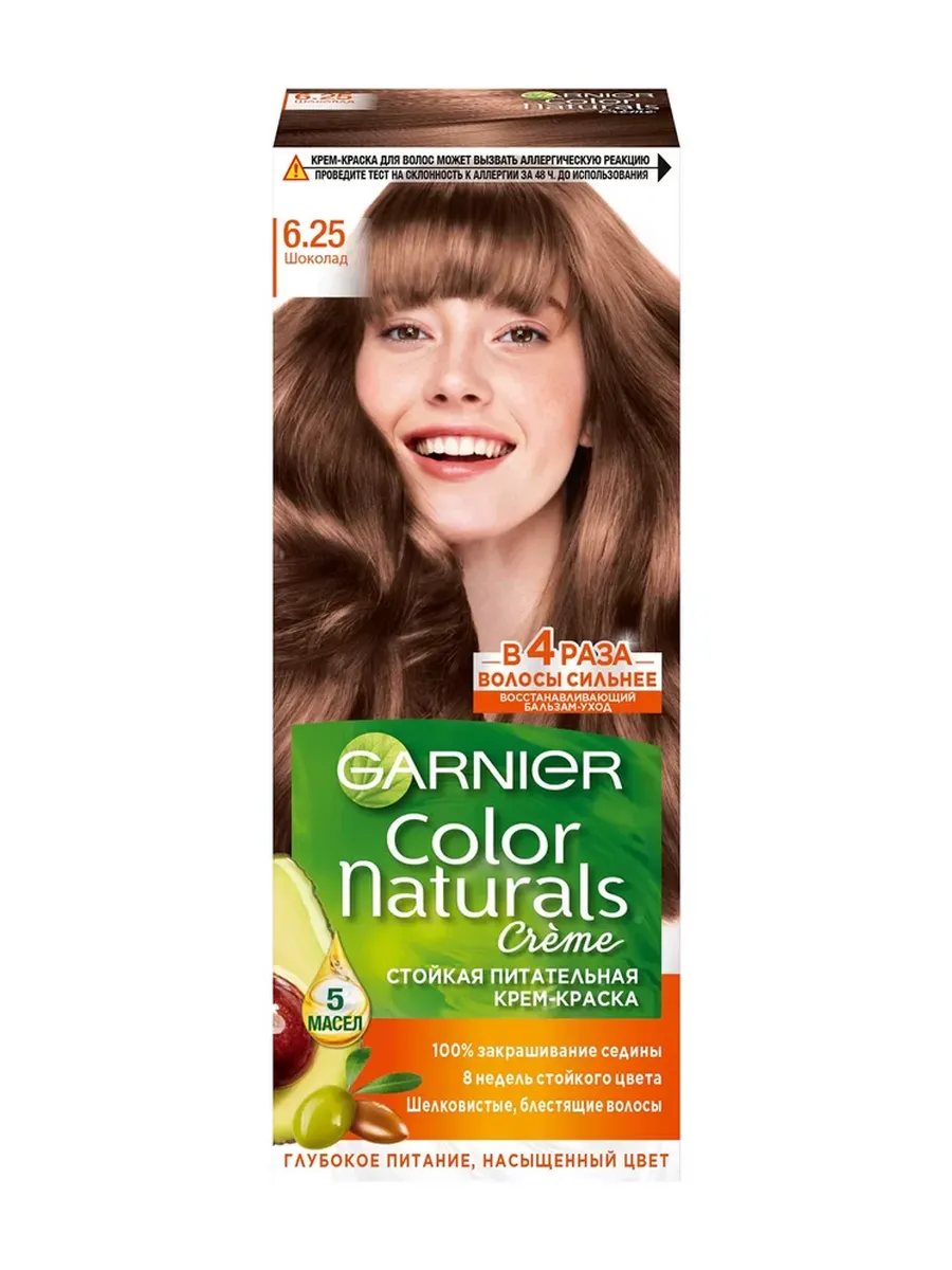 Краска для волос Color Naturals, 6.25 Шоколад
