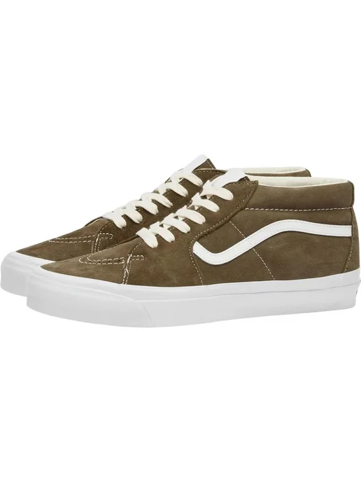 Vans Высокие кеды SK8-Mid для скейтбординга, коричневый