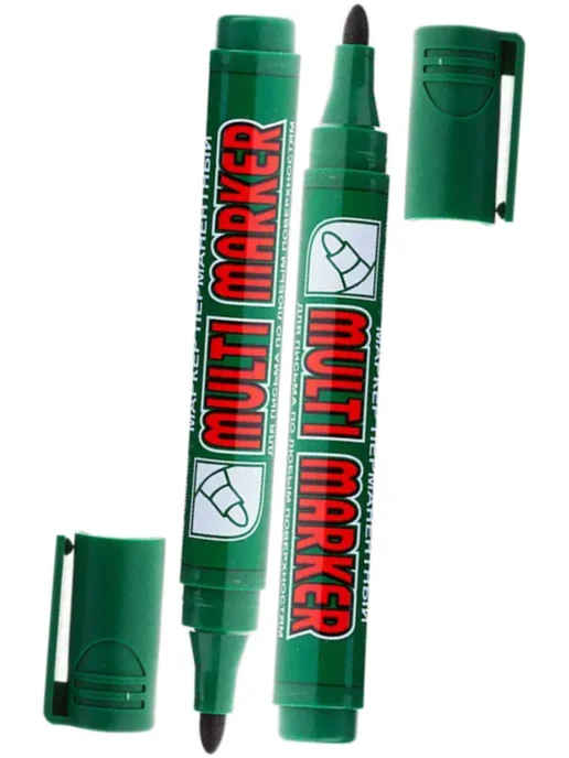 CROWN Маркер перманентный "Multi Marker" коричневый, 3 мм, 3 шт, 5 шт, фото 2