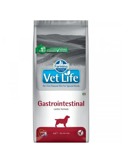 Сухой корм Farmina Ветлайф Gastrointestinal для собак, 2 кг, фото 2