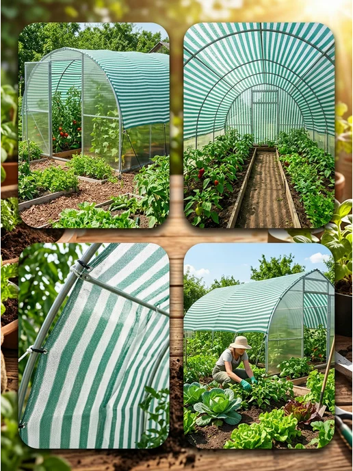 NasAgro Сетка затеняющая для теплиц 4х3 м, вариант, фото 5