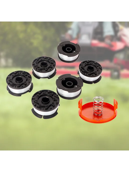 Набор шпуль для триммера Grass Trimmer 6шт 9.14м для Black D, 6 шт, 9,14 м, фото 3