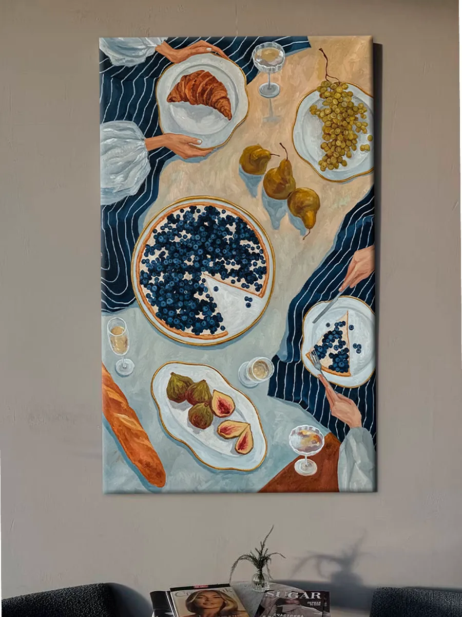 Картина интерьерная большая на кухню 90х55