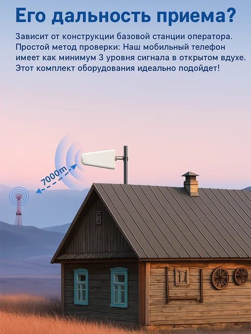 Усилитель сотовой связи и интернета LTE 900-1800-2100 МГц, серый, фото 2