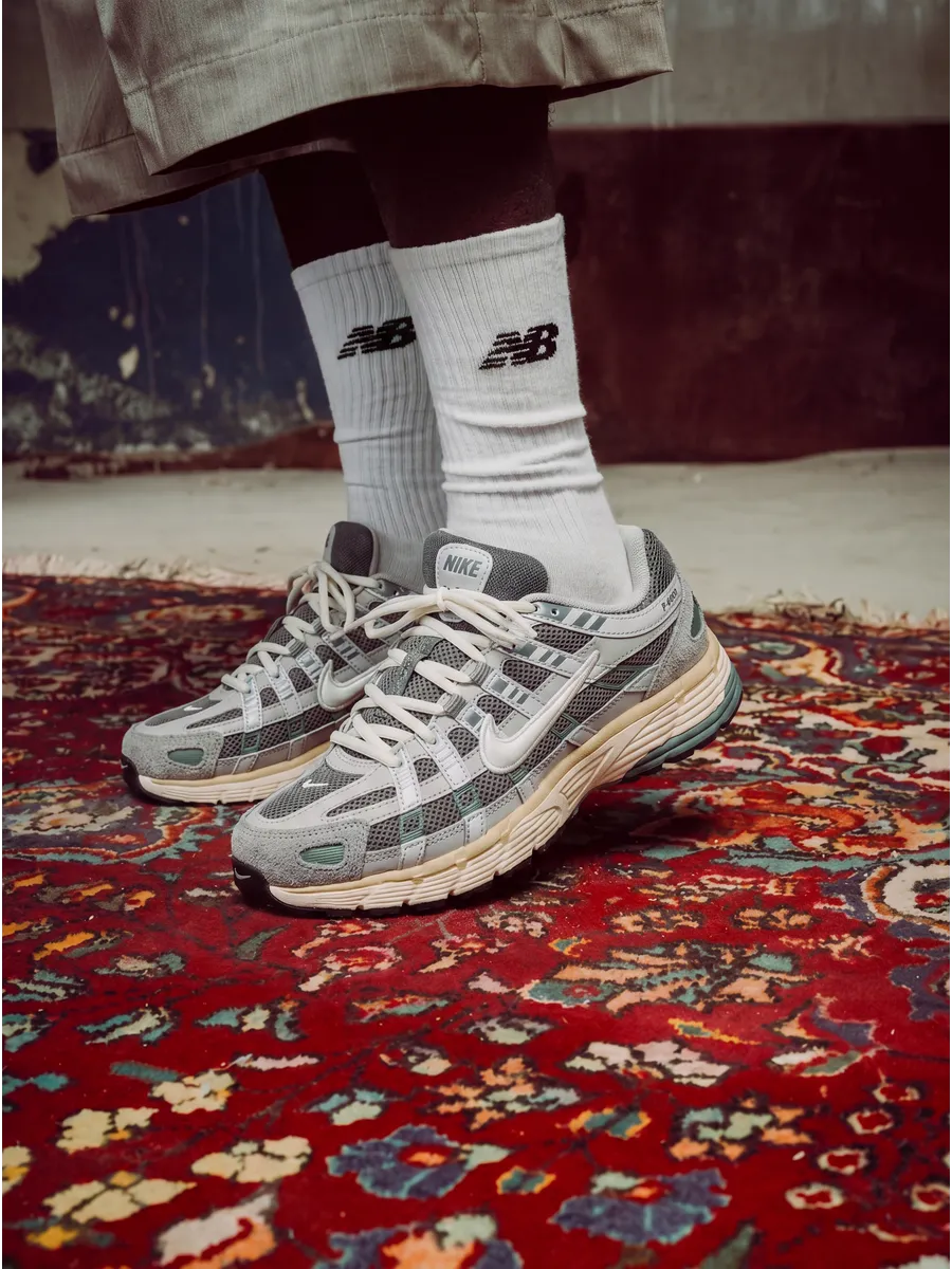 Кроссовки Летние кеды nike p-6000 спортивные сеточные в зал