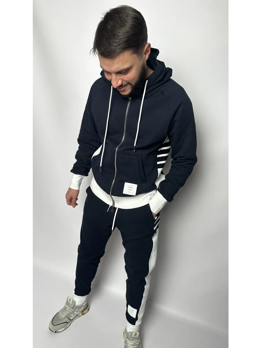 Спортивный костюм Thom Browne синий