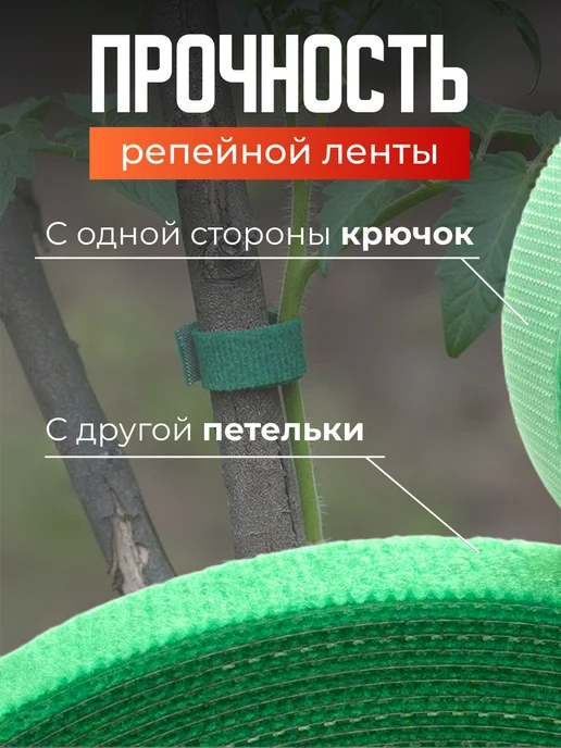Garden by GPA Лента липучка для подвязки растений, зеленый, фото 2
