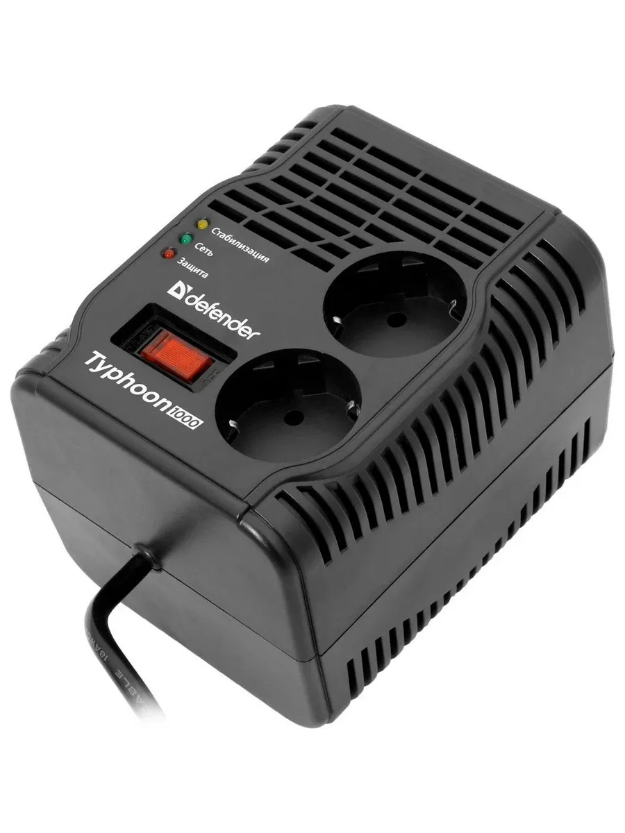 Стабилизатор напряжения Defender AVR Typhoon 1000 99033