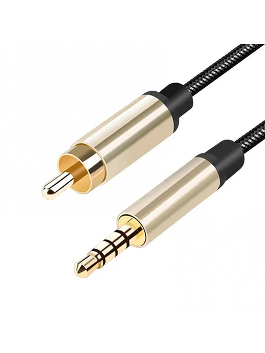 3.5мм Jack HiFi цифровой коаксиальный Аудио кабель для усили, 4 шт, фото 2