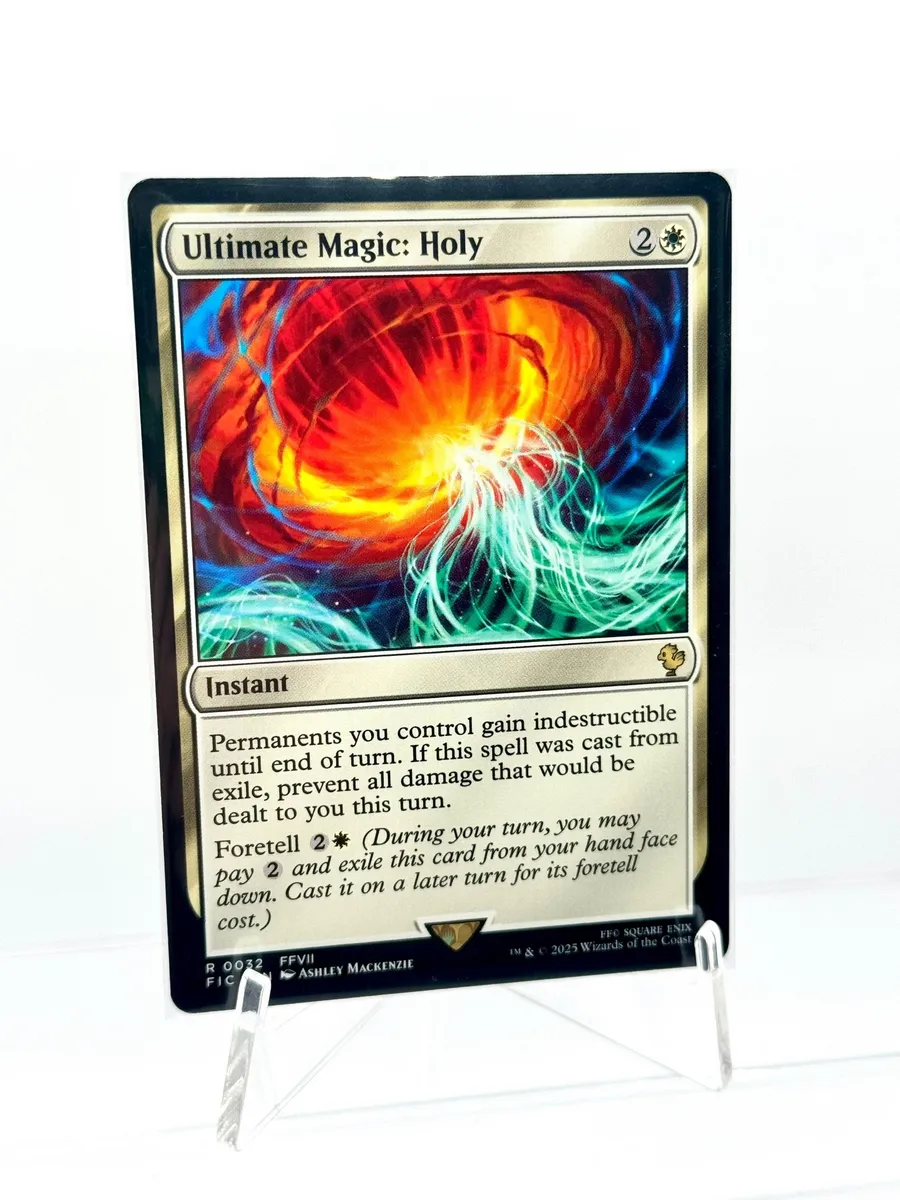Карта MTG Final Fantasy Ultimate Magic Holy