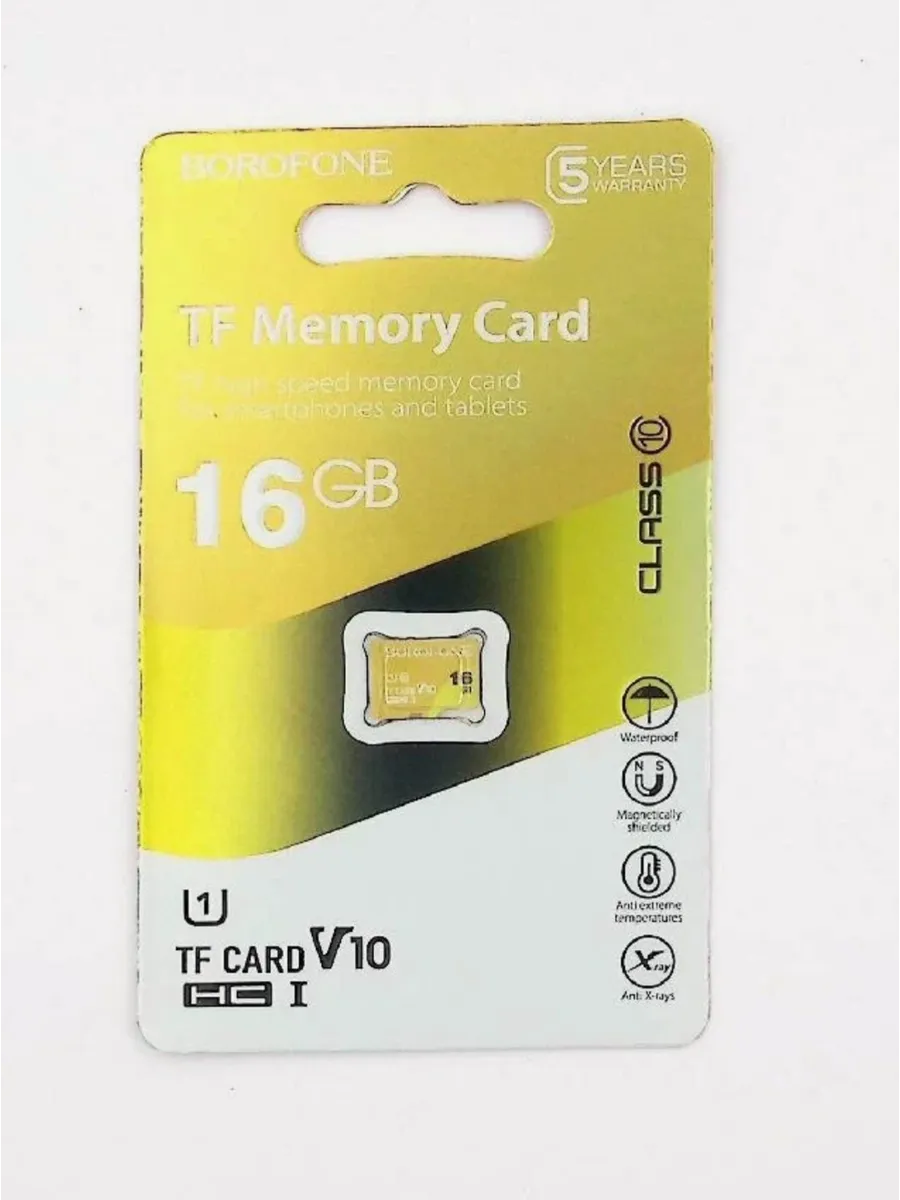 Карта памяти microSD на 16Gb