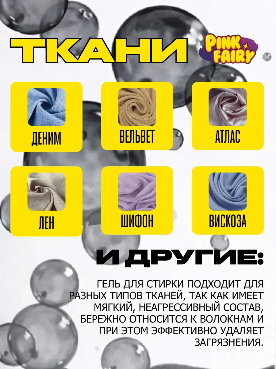 Гель для стирки черного 5 л фото 4