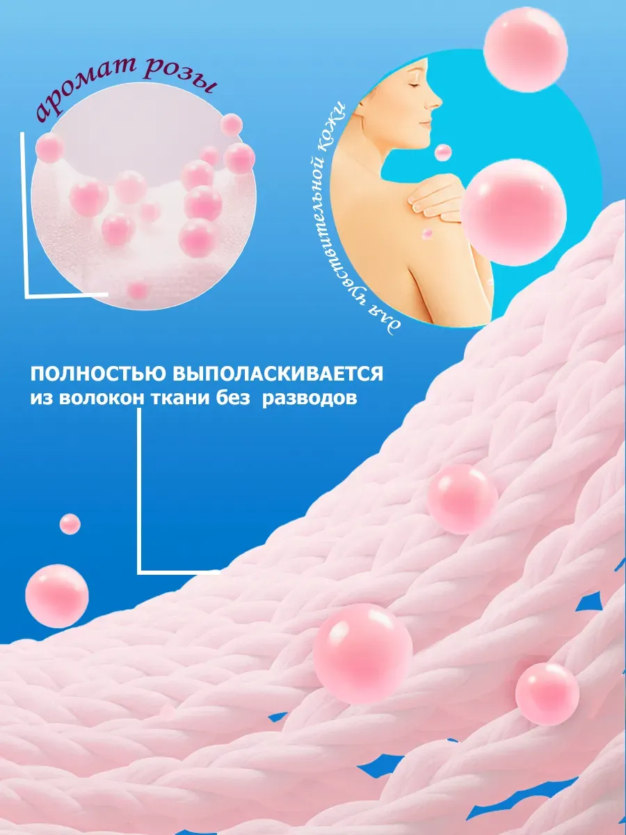 Гель Perile для стирки 5 л роза фото 4