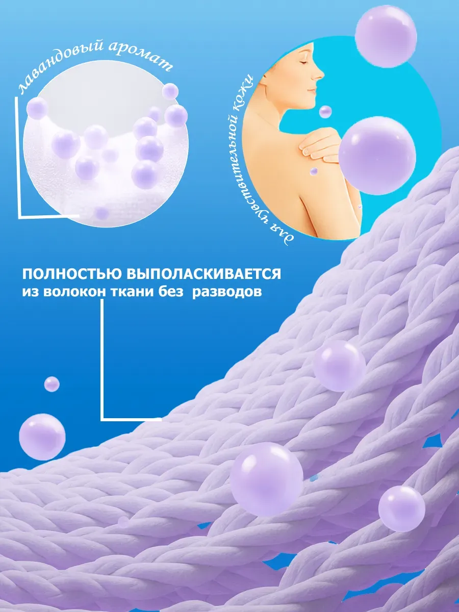 Гель Perile для стирки 5 л лаванда фото 4