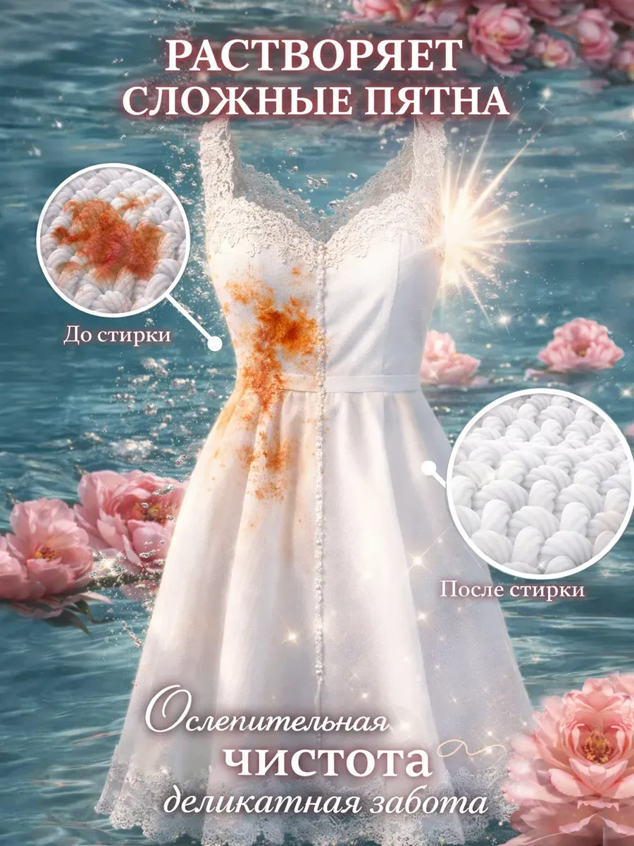 Гель для стирки MARY 5л пион фото 2