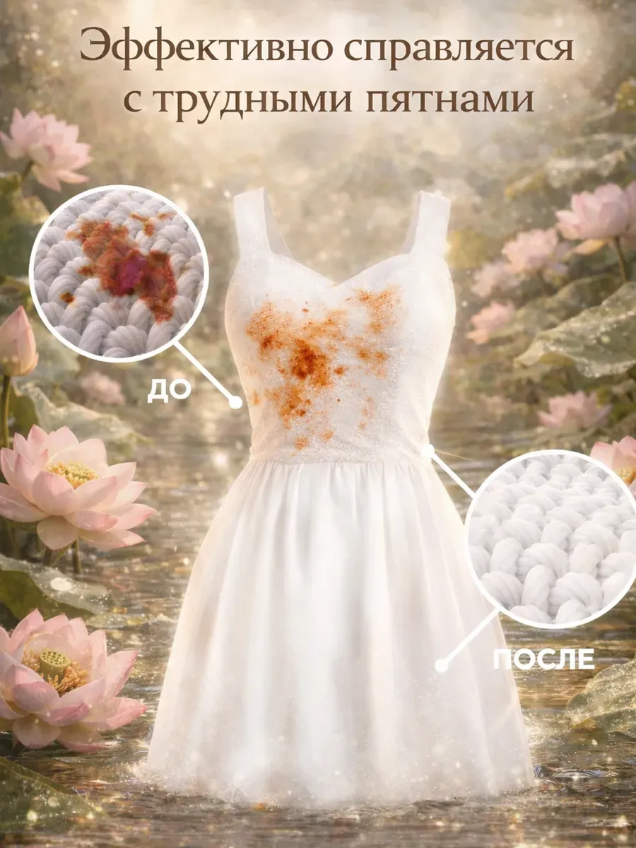 Гель для стирки MARY 5л лотос фото 2