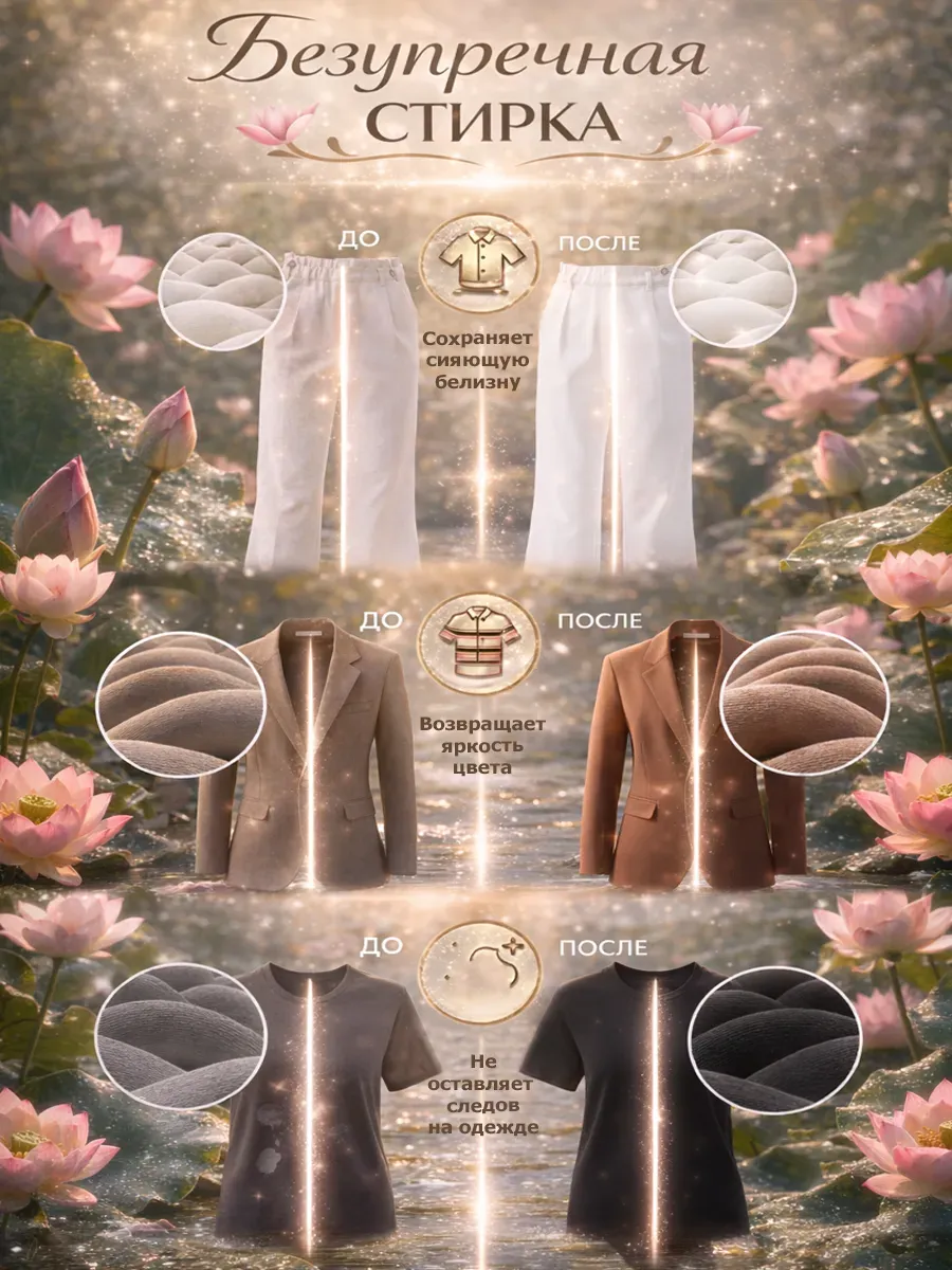 Гель для стирки MARY 5л лотос фото 6