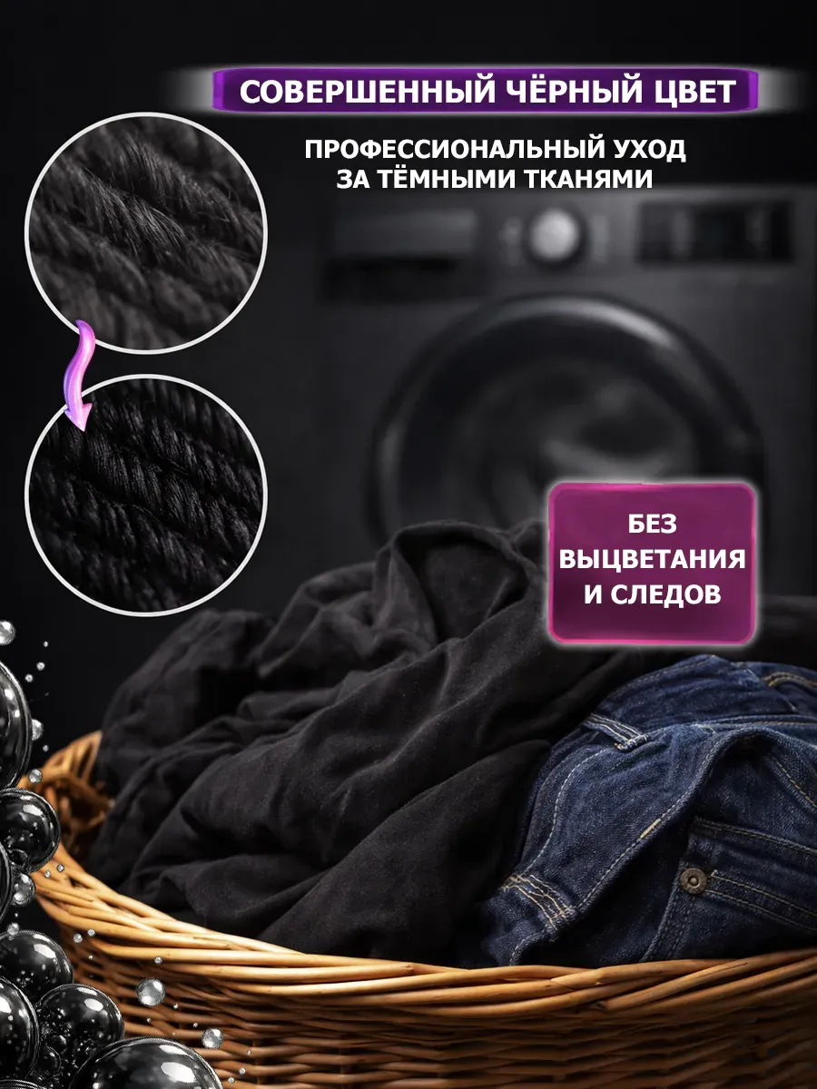 Гель для стирки черного 5 л фото 2