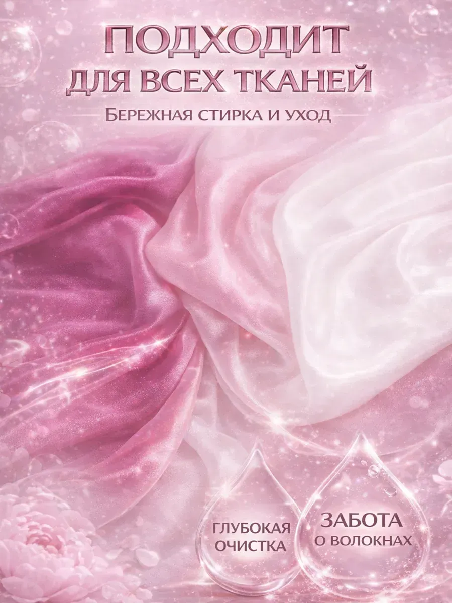 Гель для стирки GLANZ5л пион фото 5