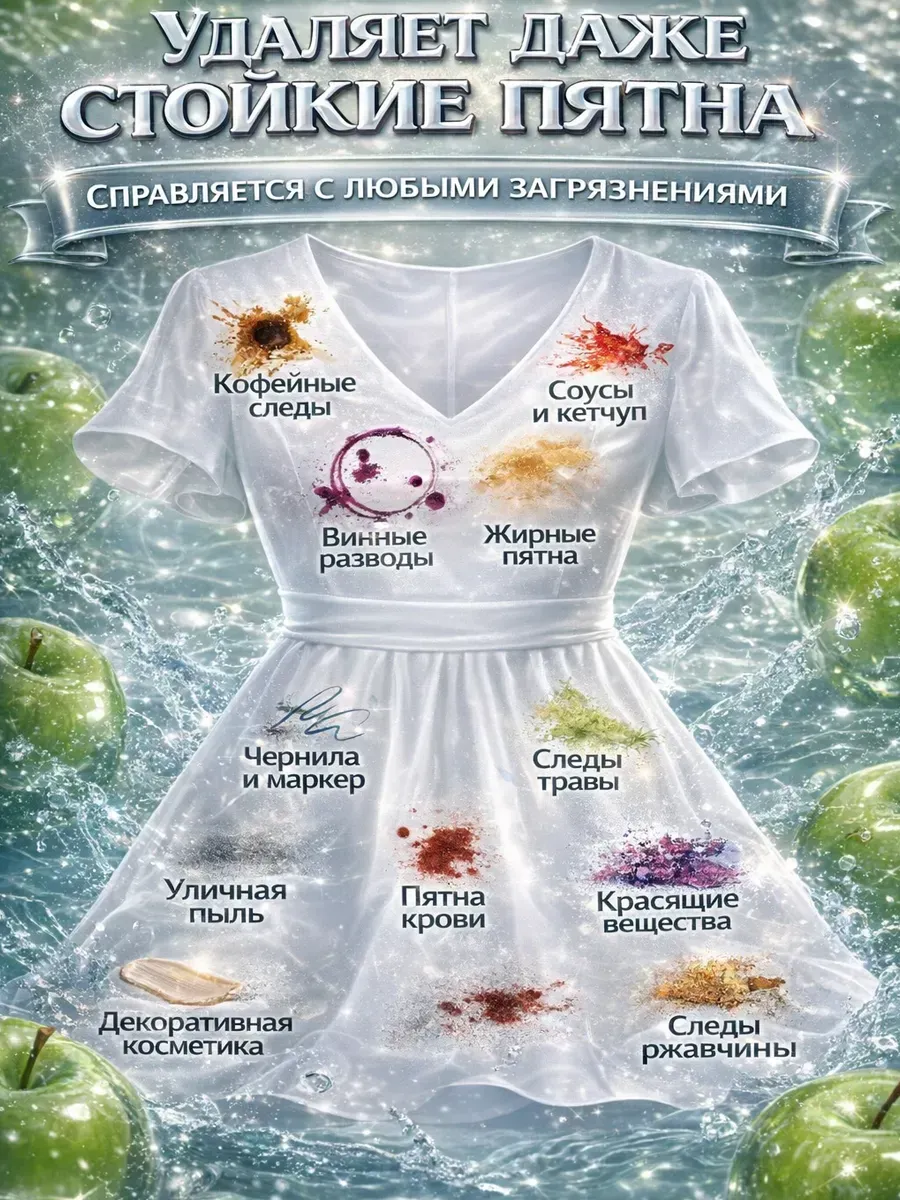 Гель для стирки GLANZ 5л сакура фото 4