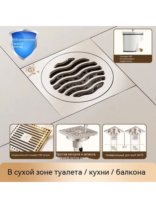 Наземная утечка Антипахучая вставка, вариант, фото 6